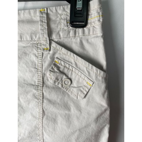 ANN TAYLOR LOFT women's mini skirt, cream/beige, size 6 - Picture 5 of 6